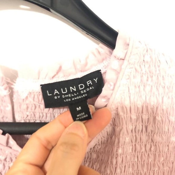 LAUNDRY pink top - Picture 3 of 3